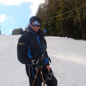 Randall Perry skiing in Poland
