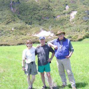 New Zealand, Cathy Campbell, Randall Perry and Jack Farmer