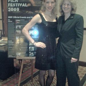 Jessica M Bair and JA Steel at the Nevada Film Festival