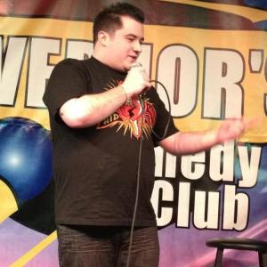 Joe Murphy performing stand up comedy at Governorns in Long Island