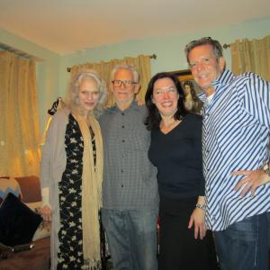 Judith Roberts Don Cato DP Patricia Randell and Paul Kelly Dir after filming My Day on Staten IslandOctober 14 2012