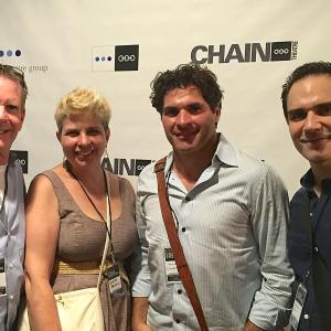 Chain NYC Filmmakers Meet  Greet 2015 with Celeste Balducci Dominick Ciardiello and Andrew Koss