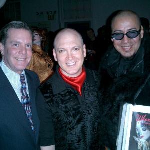 Paul Kelly, Charles Busch and Carlos Corraro.