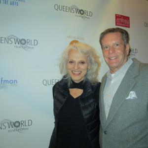 With Judith Roberts opening night, Queens World Film Festival held at the Museum of the Moving Image, March 4, 2014.