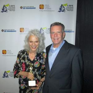 Long Island International Film Expo. Judith Roberts wins Best Actress in a Short Film, July 25, 2013.