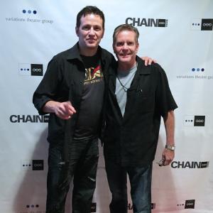 With Tom Malloy at the Chain NYC Film Festival August 5 2015