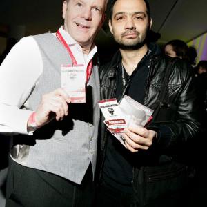 Paul Kelly and Faiyaz Jafri filmmakers Queens World Film Festival 2013