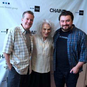 With Judith Roberts and Kirk Gostkowski, Chain NYC Film Festival Director.