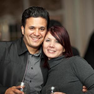 Jose Perdomo III and his wife Sheila Perez. NY 2011.