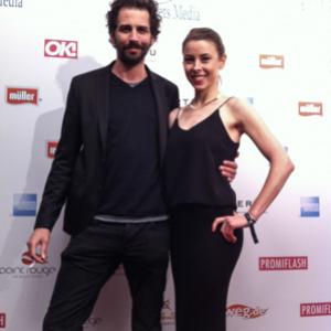 Sandra Tauro and Marcel Mohab at Movie Meets Media in Munich