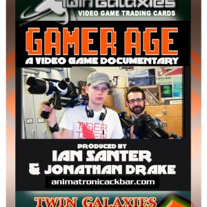 Ian Todd Santer  Jonathan Drake Gamer Age Twin Galaxies History Card 558
