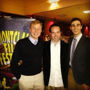 LR Matthew Savarese Jamie T McCelland and Jeff LE at the Montclair Film Festival for the premiere of Gifted  Talented