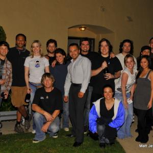 Cast and Crew of Savor the Insanity starring Connie Monroe and Sandra Purpuro Produced by Jessica Mathews