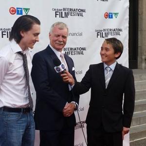Brandon Watson at the Calgary International Film Festival, 2015