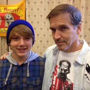 Towns Sanford with actor Bill Moseley at Spooky Empire in Orlando Fl