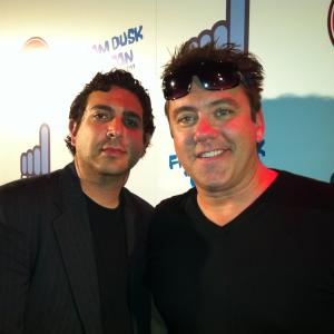 John Crockett and Brian McCulley attend the Dusk Til Con party at Comic Con 2011