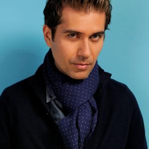 Actor Reza Sixo Safai poses for a portrait during the 2011 Sundance Film Festival at The Samsung Galaxy Tab Lift on January 23 2011 in Park City Utah