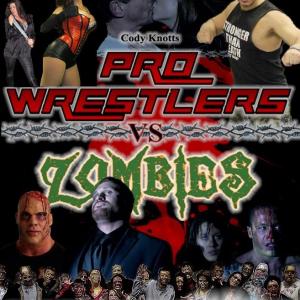 James Quinn on the cover of Pro Wrestlers VS Zombies movie poster Bottom Left