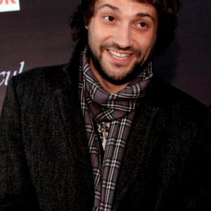 Dragos Onisei at the night of the premiere of the movie 