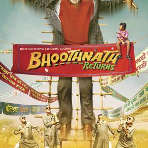 Amitabh Bachchan, Boman Irani and Parth Bhalerao in Bhoothnath Returns (2014)