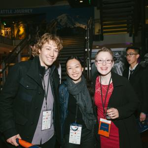Jason Merrin Rachel Liu and Morgana McKenzie at NFFTY Opening Night Gala 2015