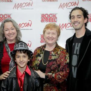 Rock and Reel Film Festival Red Carpet Macon with Royce Mann and Director Joseph Guay The Razzle