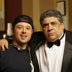 With Vincent Pastore on Strike set