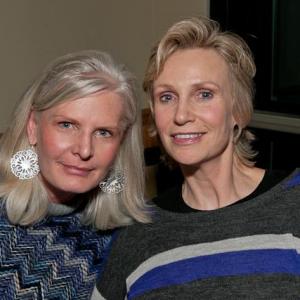 Actress Jane Lynch w/Exec.Producer & Project Green co-Founder Kim Kreiss