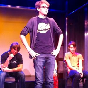 Matt on stage at The Groundlings