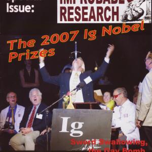 Annals of Improbable Research NovDec 2007 v 13 number 6