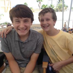 Nathan Gamble and me Dolphin Tale 2