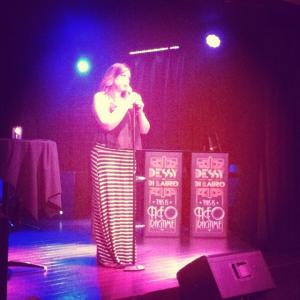 Performing Stand up at the Federal Bar in North Hollywood