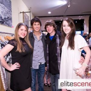 Shantiel Vazquez attends a Li Cari fashion event hosted by Hanna Beth and LA Direct Magazine. Also in photo: Rachel Westergaard, Tyler Shamy and Michael Bolton. Hollywood