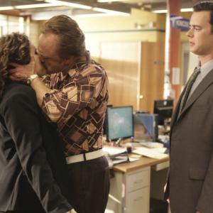 Still of Colin Hanks Diana Maria Riva and Bradley Whitford in The Good Guys 2010