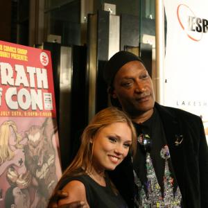 Tony Todd and Clare Grant at event of Masters of Horror 2005