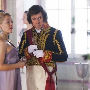 Still of Gillian Anderson and Stephen Rea in War & Peace (2016)