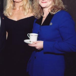 Kelly L. Moran with friend Goldie Hawn at 9/11 benefit in Washington DC