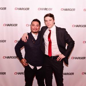 At the world premiere of CHARGER with DP Rudy Rubio.