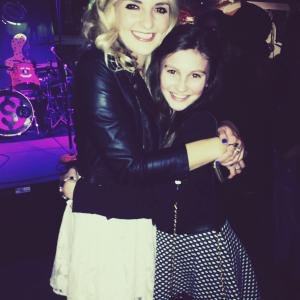 Cricket Wampler with Rydel Lynch at the 'Love Is Louder' event