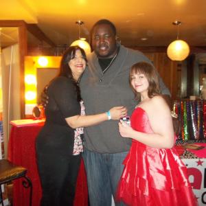 Corey Taylor APril Long and Quinton Aaron from the movie The Blind Side