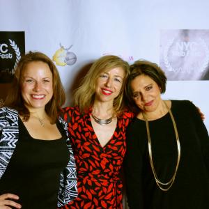With Kathryn Kates and Rachel Collins at the NYC WEB FEST