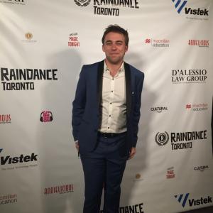 Chris George at the TIFF Raindance Industry Party.