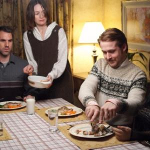 Still of Ryan Gosling, Emily Mortimer and Paul Schneider in Lars and the Real Girl (2007)
