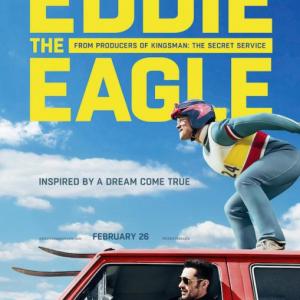 Hugh Jackman and Taron Egerton in Eddie the Eagle 2016