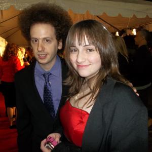 Corey Taylor with Josh Sussman from Glee