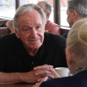 Still of Sally Kirkland and Tom Harkin in Courting Des Moines (2016)