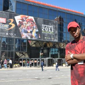 James Lewis hosting Comic Vibe at New York Comic Con