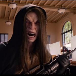 As a monster in Grimm