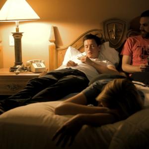 Lucas Kwan Peterson, Kyle Arrington and Jenni Melear in Dead Dad (2012)