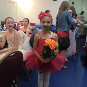 At the Smothers Theatre at Pepperdine University Ballet Performance After the show May 2012